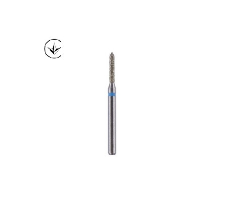 Боры алмазные турбинные (фисура-карандаш), medium, синий, 008606 Luster Dent SO-21,шт