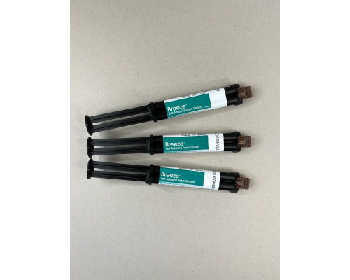 Breeze (бриз) самоадгезивний композитний цемент, шприц 7,8гр, N97E Pentron Opaceous White,уп