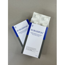 Surgispon (Сургіспон) гемостатична губка, 10*10*10мм, 32 шт., 450621 Aegis Lifesciences